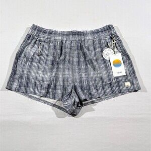 Vuori Women’s Grey Patterned Performance Shorts